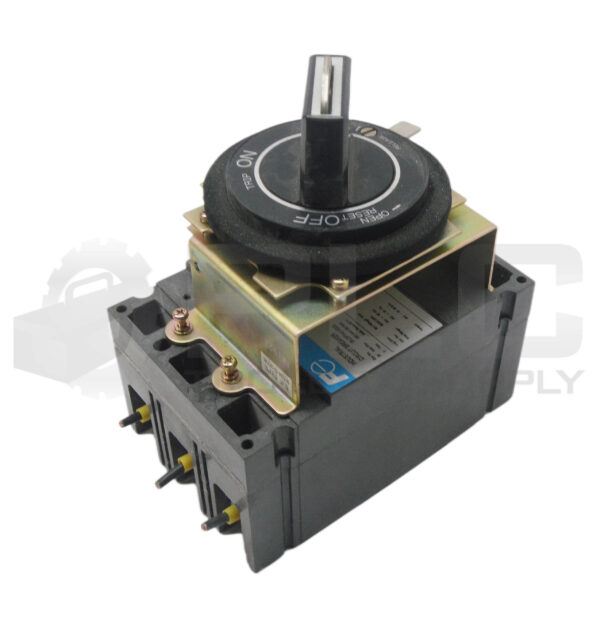 FUJI ELECTRIC BU3FHC-020L INDUSTRIAL CIRCUIT BREAKER 20A 600VAC 250VDC W/ SWITCH - Image 2