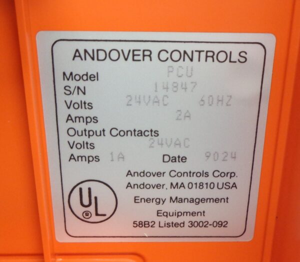 ANDOVER CONTROLS PCU PACKAGE CONTROL UNIT 24VAC - Image 5