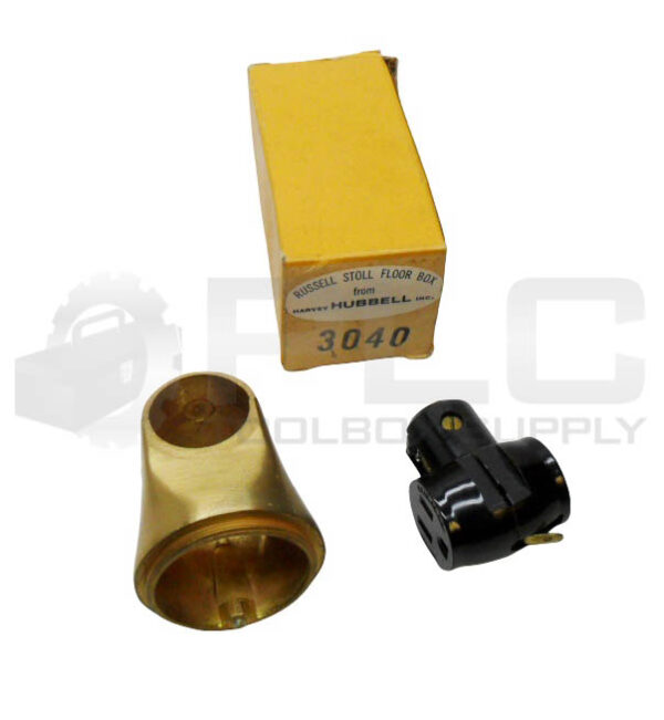 NEW HUBBELL 3040 RUSSELL STOLL FLOOR BOX *READ*