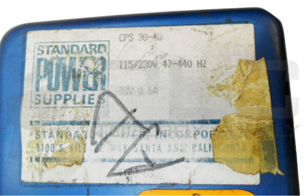 STANDARD POWER CPS 30-48 POWER SUPPLY 115-230V 47-440HZ - Image 5