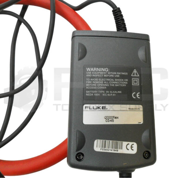 NEW FLUKE I2000FLEX FLEXIBLE AC CURRENT PROBE 200-2000A - Image 5
