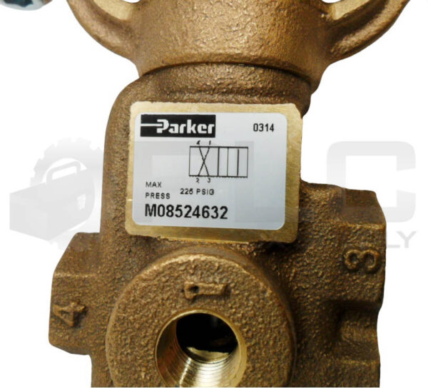 NEW PARKER M08524632 MANUAL VALVE 1/4" - Image 4
