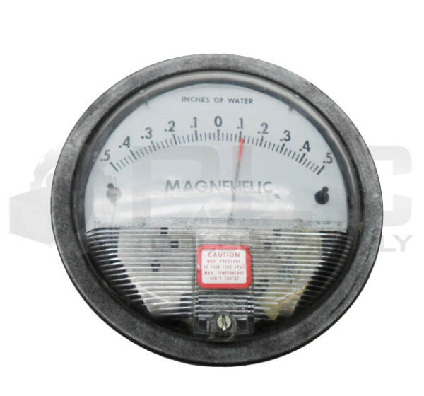 NEW MAGNEHELIC 2301 PRESSURE GAUGE 15PSIG .5"-.5"