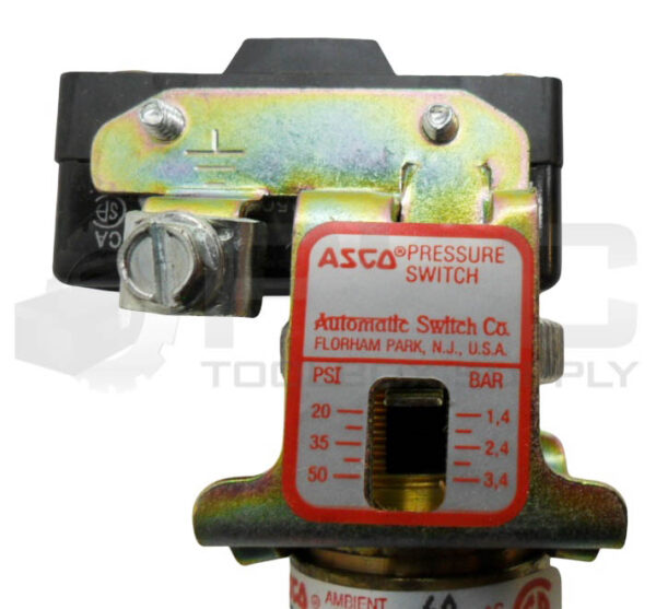 NEW ASCO HB26A215 PRESSURE SWITCH 4-12PSI - Image 5