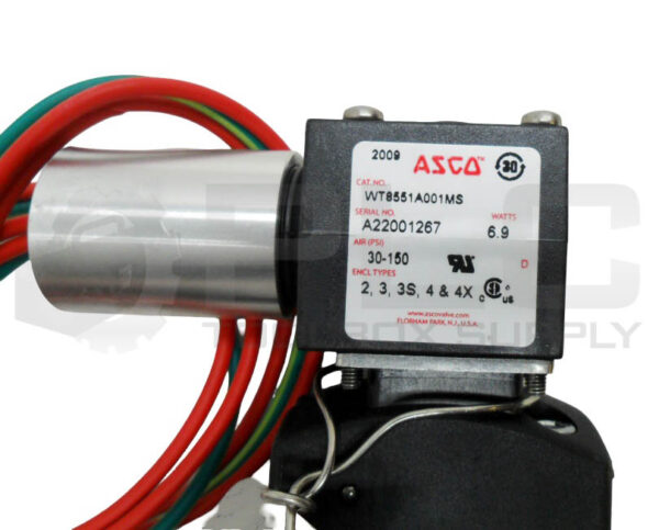 NEW ASCO WT8551A001MS SOLENOID VALVE W/ MP-C-113 COIL 24VDC 27008-006-D - Image 5
