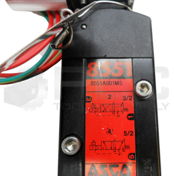 NEW ASCO WT8551A001MS SOLENOID VALVE W/ MP-C-113 COIL 24VDC 27008-006-D - Image 6