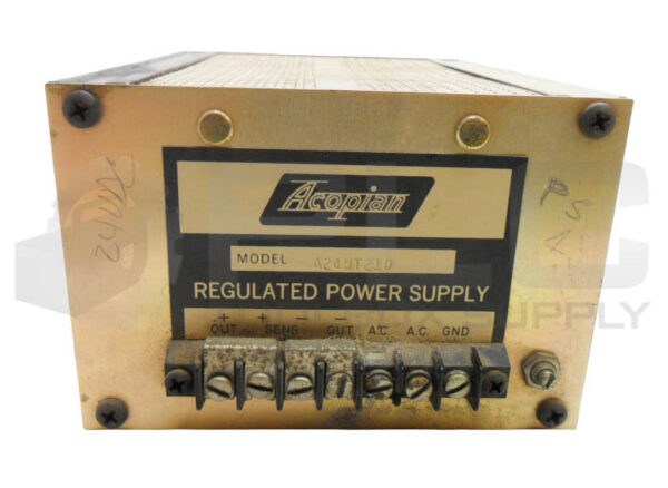 ACOPIAN A24MT210 REGULATED POWER SUPPLY - Image 2