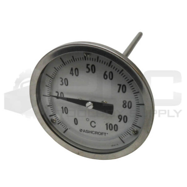 NEW ASHCROFT 10PI-C TEMPERATURE GAUGE 0-100DEG C