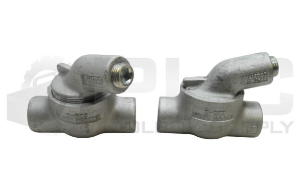 LOT OF 2 NEW CROUSE HINDS EZS-04 CONDUIT SEAL FITTING W/ EZS-2 DRAIN 3/4"