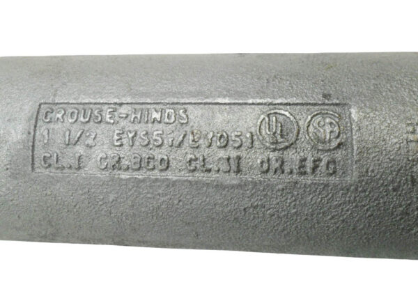 NEW CROUSE HINDS EYS51/EYD51 FEMALE VERT/HOR SEAL FITTING 1-1/2" - Image 4