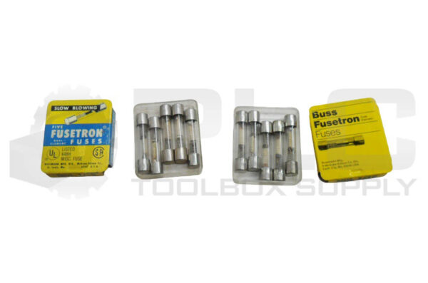 LOT OF 2 NEW BOX OF 5 BUSSMANN MDL 1/16 DUAL ELEMENT FUSE 1/16A 250VAC TOTAL 10