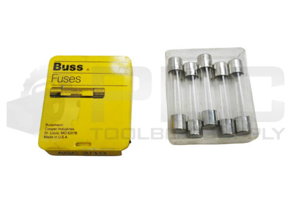 LOT OF 3 NEW BOX OF 5 BUSSMANN AGC 2/10 DUAL ELEMENT FUSE 2/10A 250VAC TOTAL 15 - Image 2