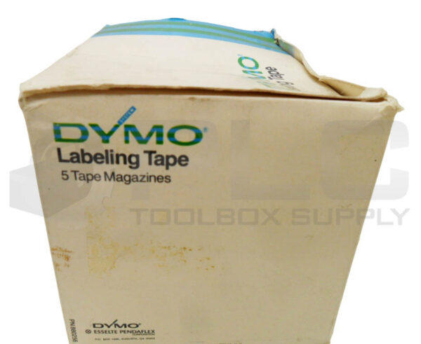 NEW BOX OF 5 DYMO TAPE MAGAZINE GREEN *READ* - Image 3