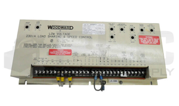 WOODWARD 9905-020 N LOW VOLTAGE 2301A LOAD SHARING & SPEED CONTROL 90-240VAC - Image 2