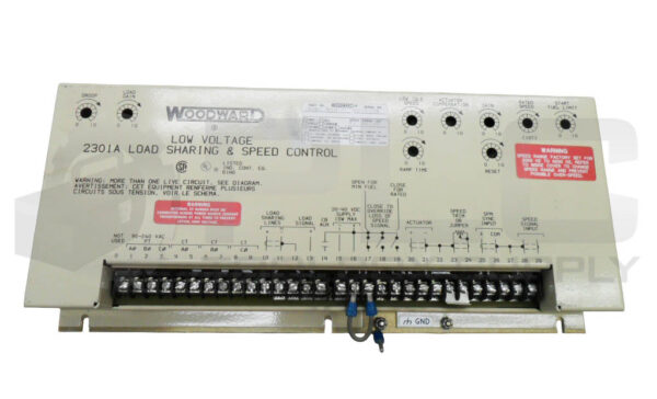 WOODWARD 9905-020 P LOW VOLTAGE 2301A LOAD SHARING & SPEED CONTROL 20-40VDC - Image 2
