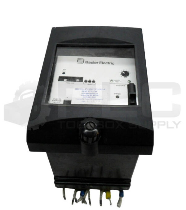 BASLER ELECTRIC BE1-51/27R OVERCURRENT RELAY B1EZ1RA0C6F