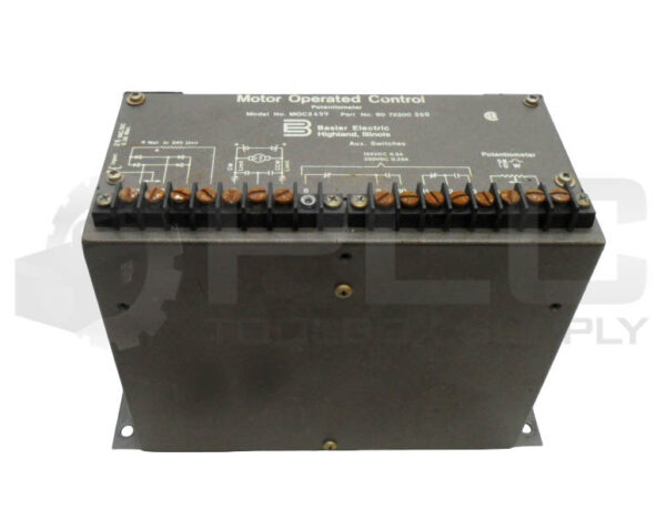 BASLER ELECTRIC MOC2499 MOTOR OPERATED CONTROL 125-250VDC 0.5/0.25A 90 72300 350