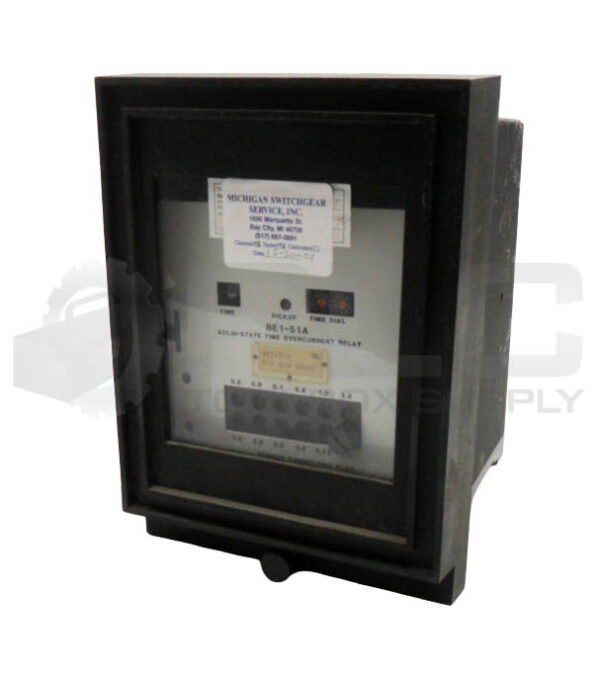 BASLER ELECTRIC BE1-51A SOLID STATE TIME OVERCURRENT RELAY W/ 4CMA-20 TRANSDUCER