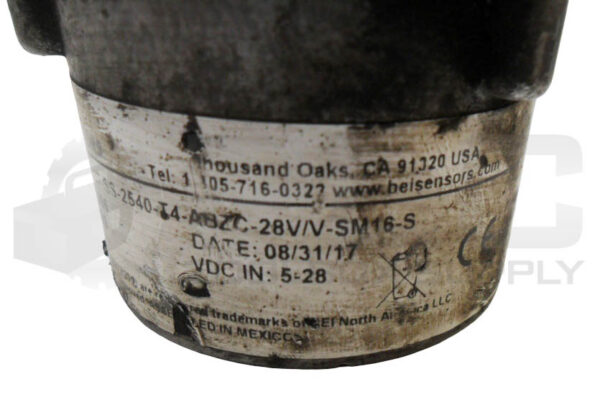 BEI SENSORS H20DB-37-SS-2540-T4-ABZC-28V/V-SM16-S ENCODER 5-28VDC 01057-206 - Image 6