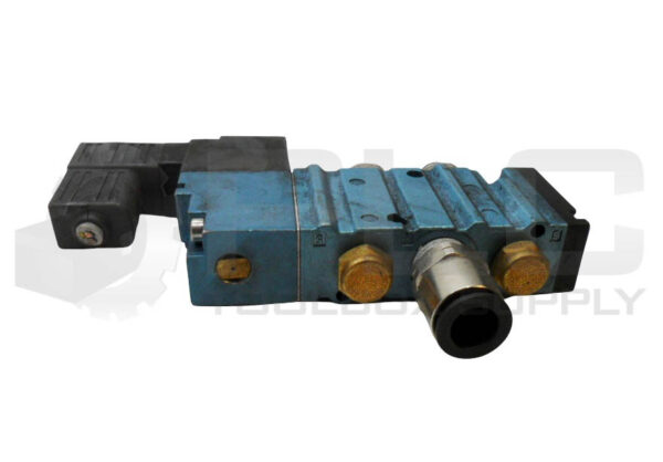 MAC VALVES 411A-B0A-DM-DDAJ-1KJ PNEUMATIC SOLENOID VALVE W/ DMB-DDAJ-IKJ COIL - Image 3