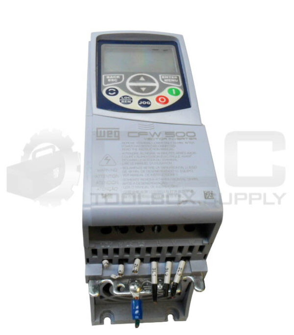 WEG CFW500A06P1T4NB20G2 FREQUENCY INVERTER 380-480VAC 7.4A 50/60HZ 15573823