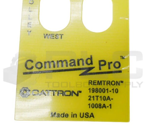 NEW REMTRON 198001-10 REMOTE CONTROL TRANSMITTER LABEL 21T10A-1008A-1 - Image 4