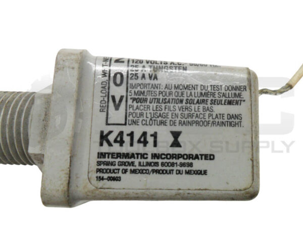 INTERMATIC K4141 PHOTOCONTROL 120VAC 50/60HZ 5A - Image 4