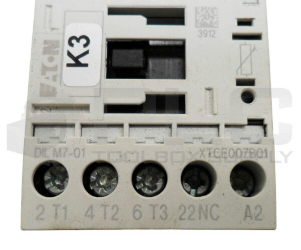 EATON XTCE007B01 CONTACTOR 250VDC 20A 600VAC DIL M7-01 - Image 5