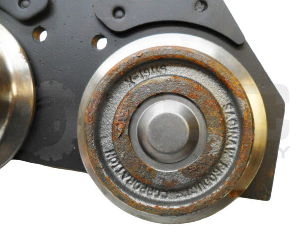 NEW CM SERIES 635 TROLLEY WHEEL ASSEMBLY 1 TON 4" 51161-X - Image 2