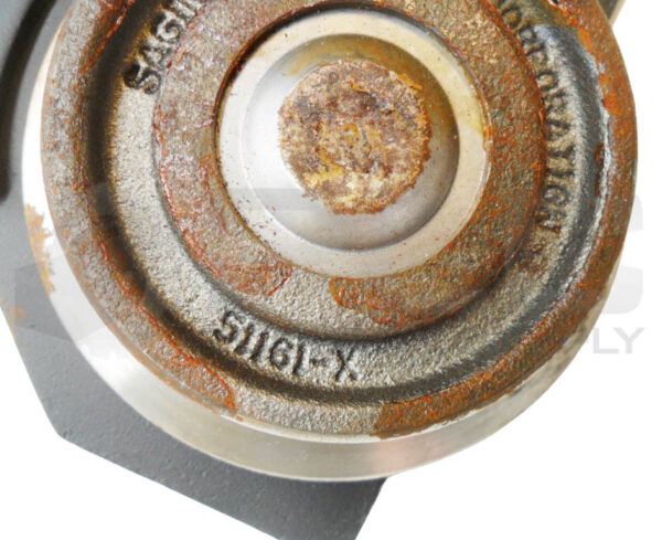 NEW CM SERIES 635 TROLLEY WHEEL ASSEMBLY 1 TON 4" 51161-X - Image 4