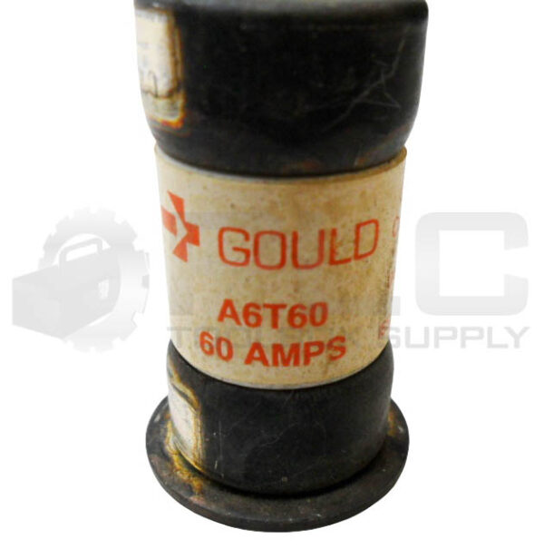 LOT OF 3 GOULD A6T60 CURRENT LIMITING FUSE 600VAC 60A - Image 4