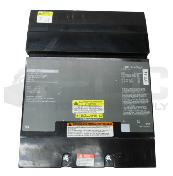 SQUARE D SL 400A CIRCUIT BREAKER 400A 600V 3P SL400 - Image 2