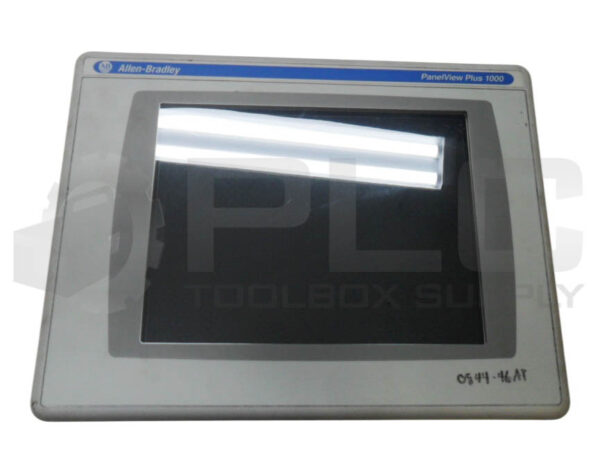 ALLEN  BRADLEY 2711P-T10C4A8 /A TERMINAL W/ 2711P-RP8A /A W/ 2711P-RTD10C /B - Image 2