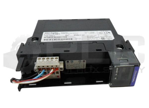 ALLEN BRADLEY 1756-DNB /A DEVICENET COMMUNICATION MODULE 24VDC *READ*