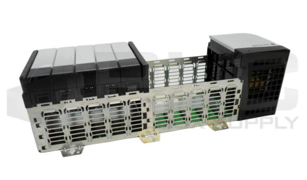 ALLEN BRADLEY 1756-PA75 /B AC POWER SUPPLY W/ 1756-A10 /C 10 SLOT RACK - Image 3