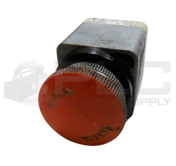 LOT OF 2 FUJI ELECTRIC AH30-V PUSH BUTTON RED MUSHROOM 250V 6A - Image 2