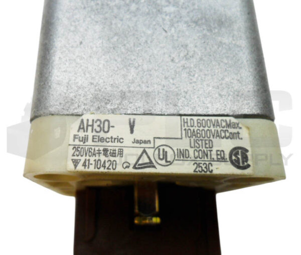 LOT OF 2 FUJI ELECTRIC AH30-V PUSH BUTTON RED MUSHROOM 250V 6A - Image 5