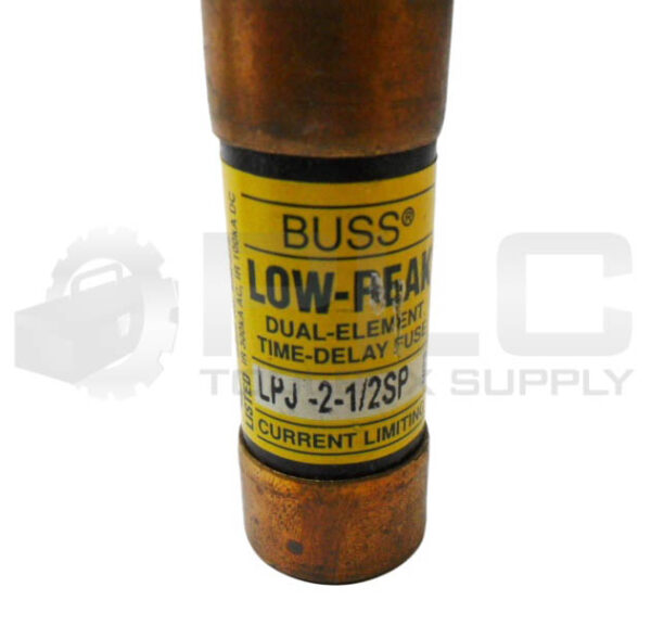 LOT OF 4 BUSSMANN LPJ-2-1/2SP LOW PEAK FUSE 2-1/2A 600VAC 300VDC - Image 4