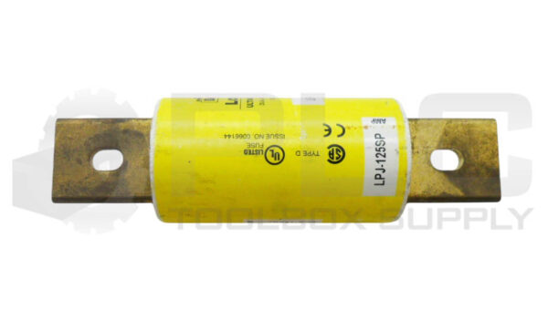 BUSSMANN LPJ-125SP LOW PEAK FUSE 125A 600VAC 300VDC - Image 2