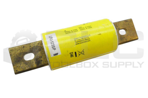 BUSSMANN LPJ-125SP LOW PEAK FUSE 125A 600VAC 300VDC - Image 3