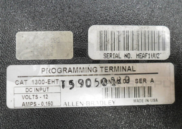 ALLEN BRADLEY 1300-EHT /A PROGRAMMING TERMINAL 12VDC 0.150A - Image 5