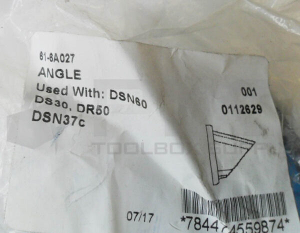 SEALED NEW MELTRIC 61-6A027 ANGLE ADAPTER BLUE DSN60 - Image 4