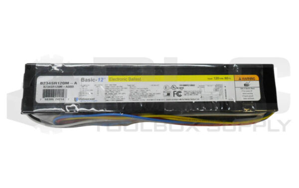 LOT OF 3 NEW UNIVERSAL B234SR120M-A ELECTRONIC BALLAST 120V 60HZ - Image 2