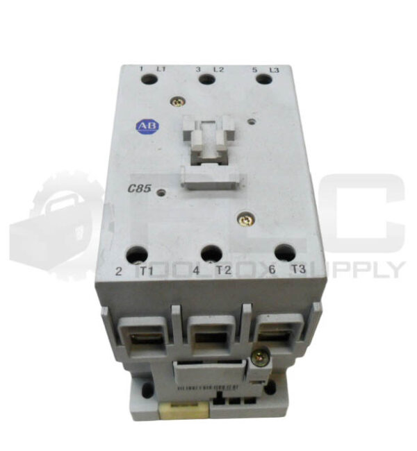 ALLEN BRADLEY 100-C85D*00 /A CONTACTOR W/ 100-S /B CONTACT BLOCK