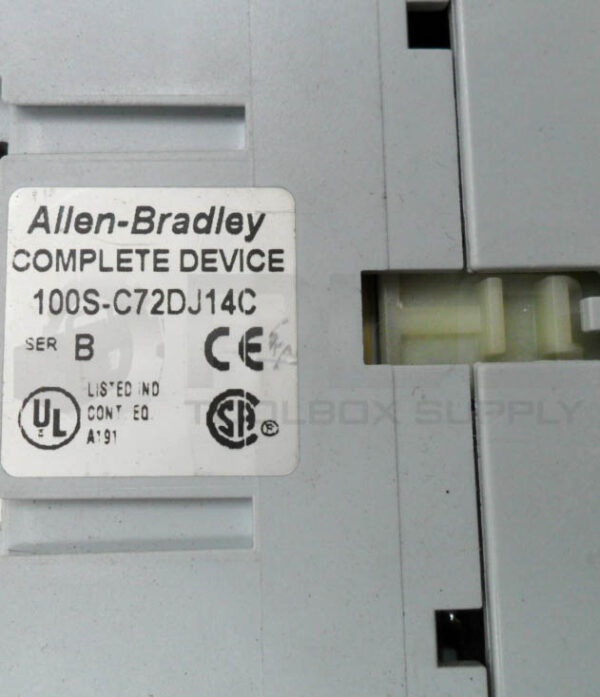 ALLEN BRADLEY 100S-C72DJ14C /B W/ 100-C72D*00 /B W/ 100S-F /B W/ 100-S /B - Image 8