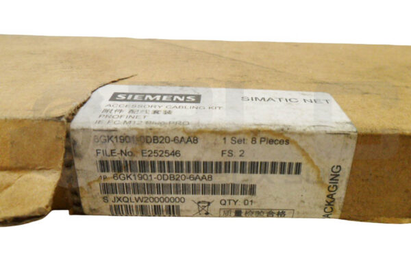 SEALED NEW BOX OF 8 SIEMENS 6GK1901-0DB20-6AA8 CONNECTOR *READ* - Image 3