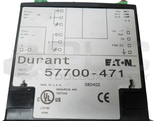 EATON DURANT 57700-471 ECLIPSE RATEMETER - Image 5
