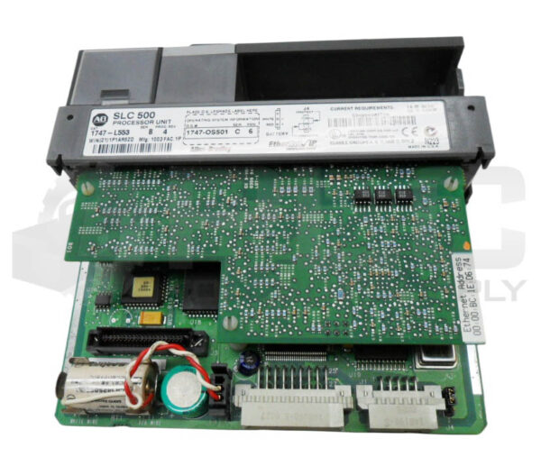 ALLEN BRADLEY 1747-L553 /B PROCESSOR UNIT 5-24VDC 1/0A - Image 3
