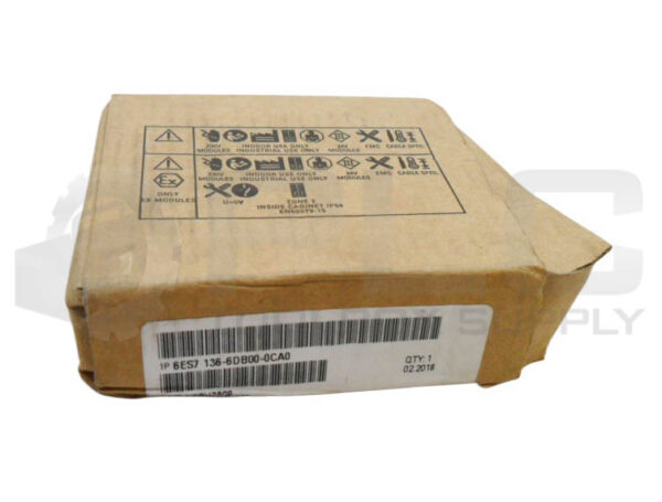 SEALED NEW SIEMENS 6ES7 136-6DB00-0CA0 DIGITAL OUTPUT MODULE 24VDC *READ*