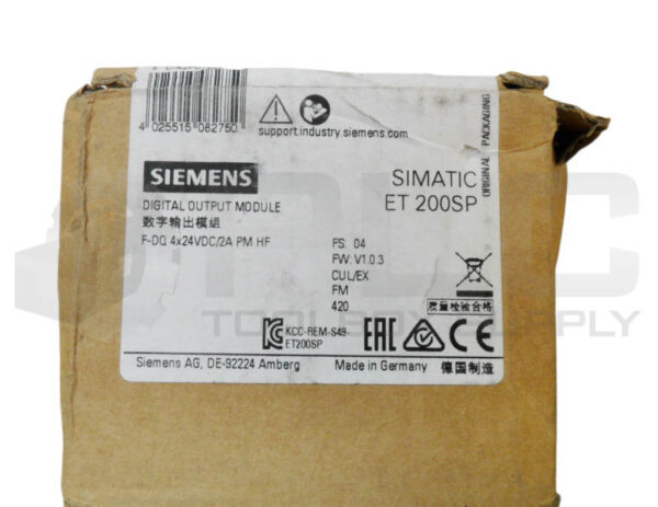 SEALED NEW SIEMENS 6ES7 136-6DB00-0CA0 DIGITAL OUTPUT MODULE 24VDC *READ* - Image 3